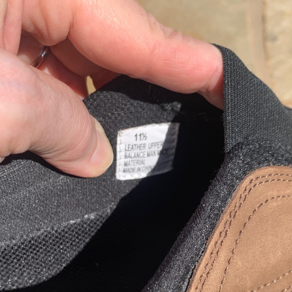 Men’s RedHead Tan and Black Slip-On Loafers, 11.5 - Picture 5 of 8